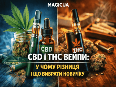 CBD И THC ВЕЙПЫ: В ЧЁМ РАЗНИЦА И ЧТО ВЫБРАТЬ НОВИЧКУ