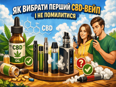 КАК ВЫБРАТЬ ПЕРВЫЙ CBD-ВЕЙП И НЕ ОШИБИТЬСЯ