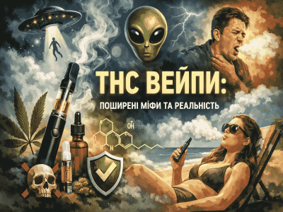 THC ВЕЙПЫ: РАСПРОСТРАНЁННЫЕ МИФЫ И РЕАЛЬНОСТЬ