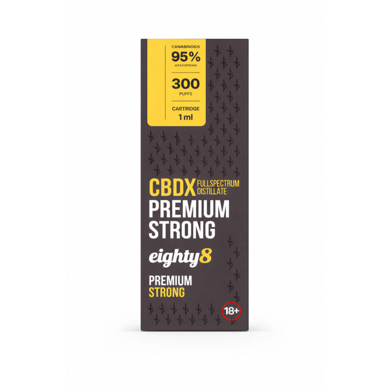 КАРТРИДЖ CBDX STRONG 1 ML З КАННАБІНОЇДАМИ 