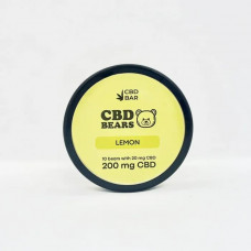 CBD мишки лимон 200 мг, 10 шт