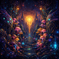 Спори грибів Psilocybe Cubensis - Hybrid A+